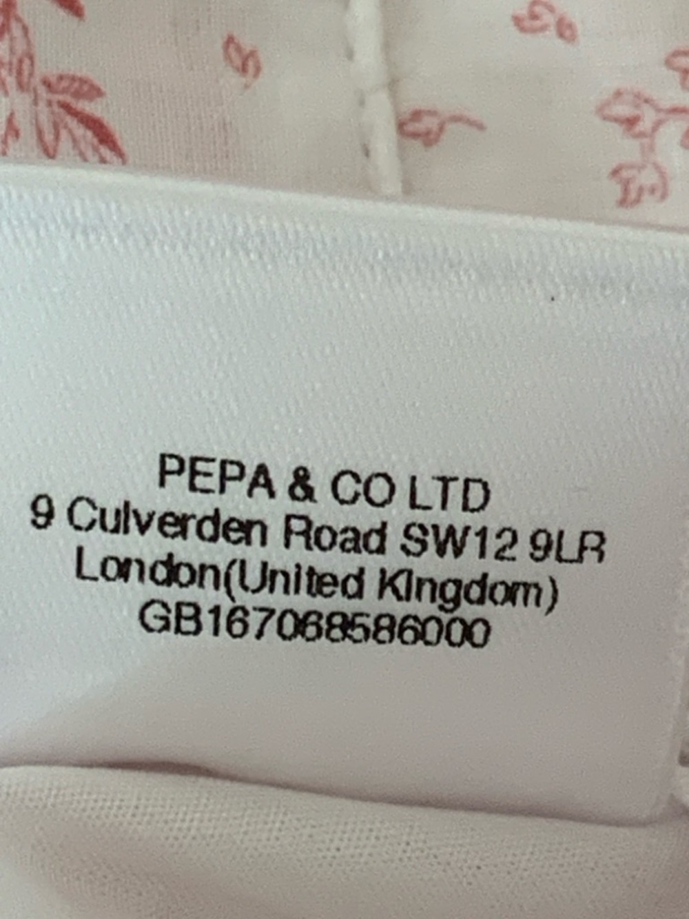 NWT Pepa London Audrey Smocked Toile Romper Pink 18M - Picture 12 of 12